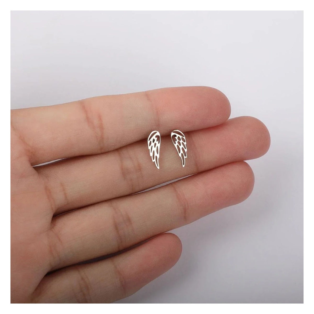 Night Owl & Hummingbird Swallow Stud Earrings 316L Stainless Steel