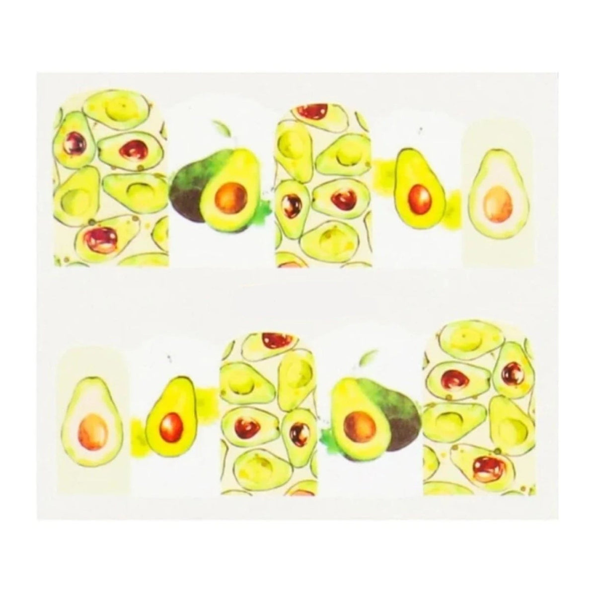 Summer Fruit Nail Art Sticker Sheet 6.4x5.3cm – BN-1597