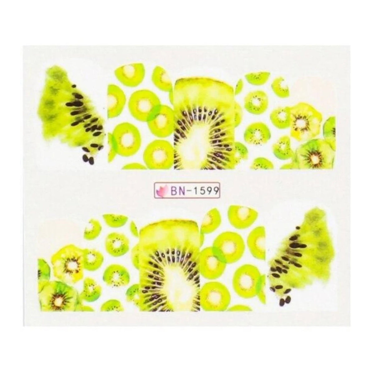 Summer Fruit Nail Art Sticker Sheet 6.4x5.3cm – BN-1599