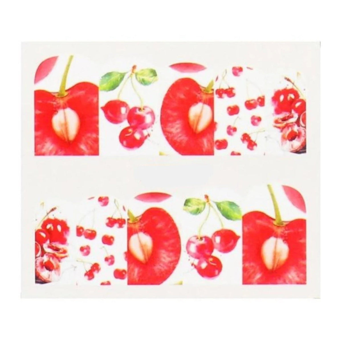 Summer Fruit Nail Art Sticker Sheet 6.4x5.3cm – BN-1600