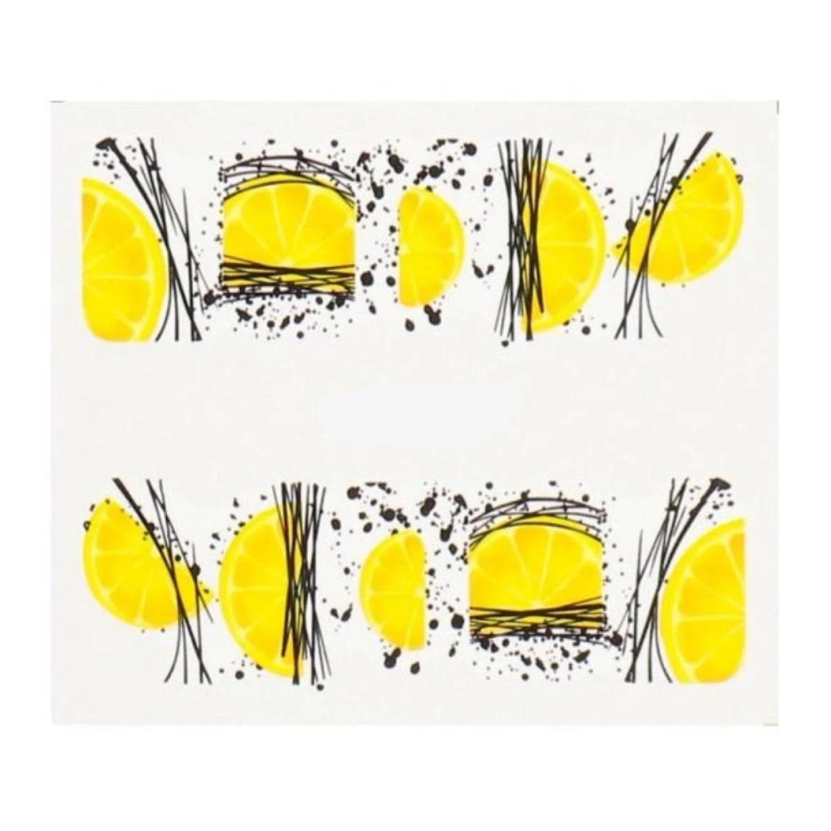 Summer Fruit Nail Art Sticker Sheet 6.4x5.3cm – BN-1606