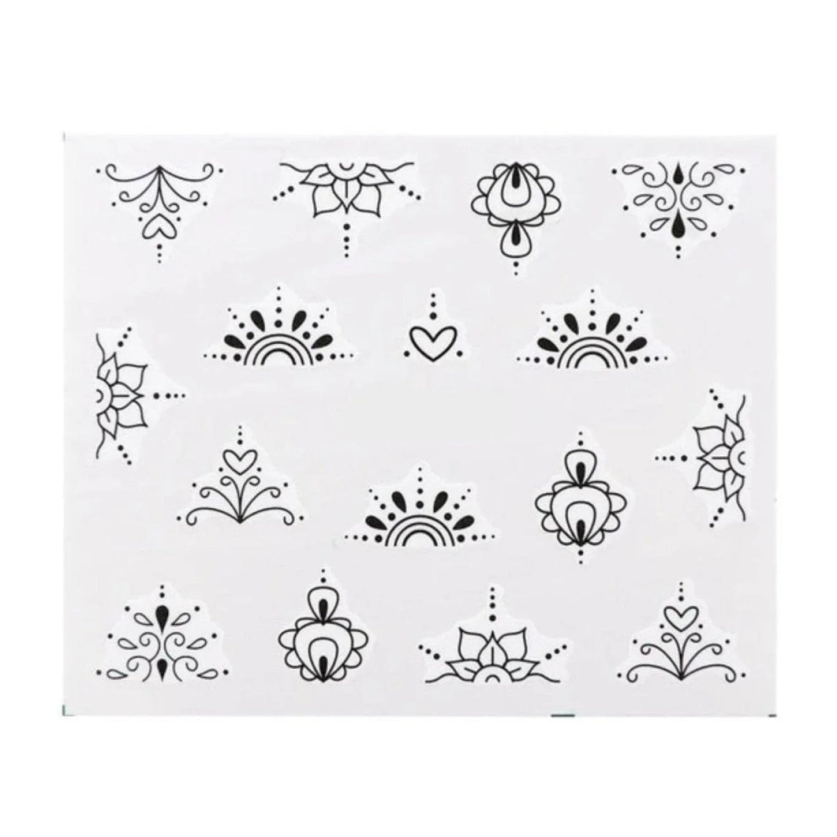 Nail Water Transfer Sticker Sheet Cartoon Flamingo Animal Designs – STZ-676