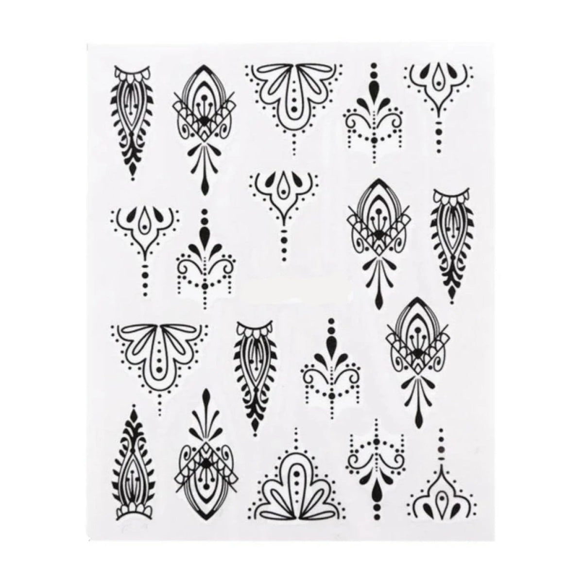 Nail Water Transfer Sticker Sheet Cartoon Flamingo Animal Designs – STZ-677