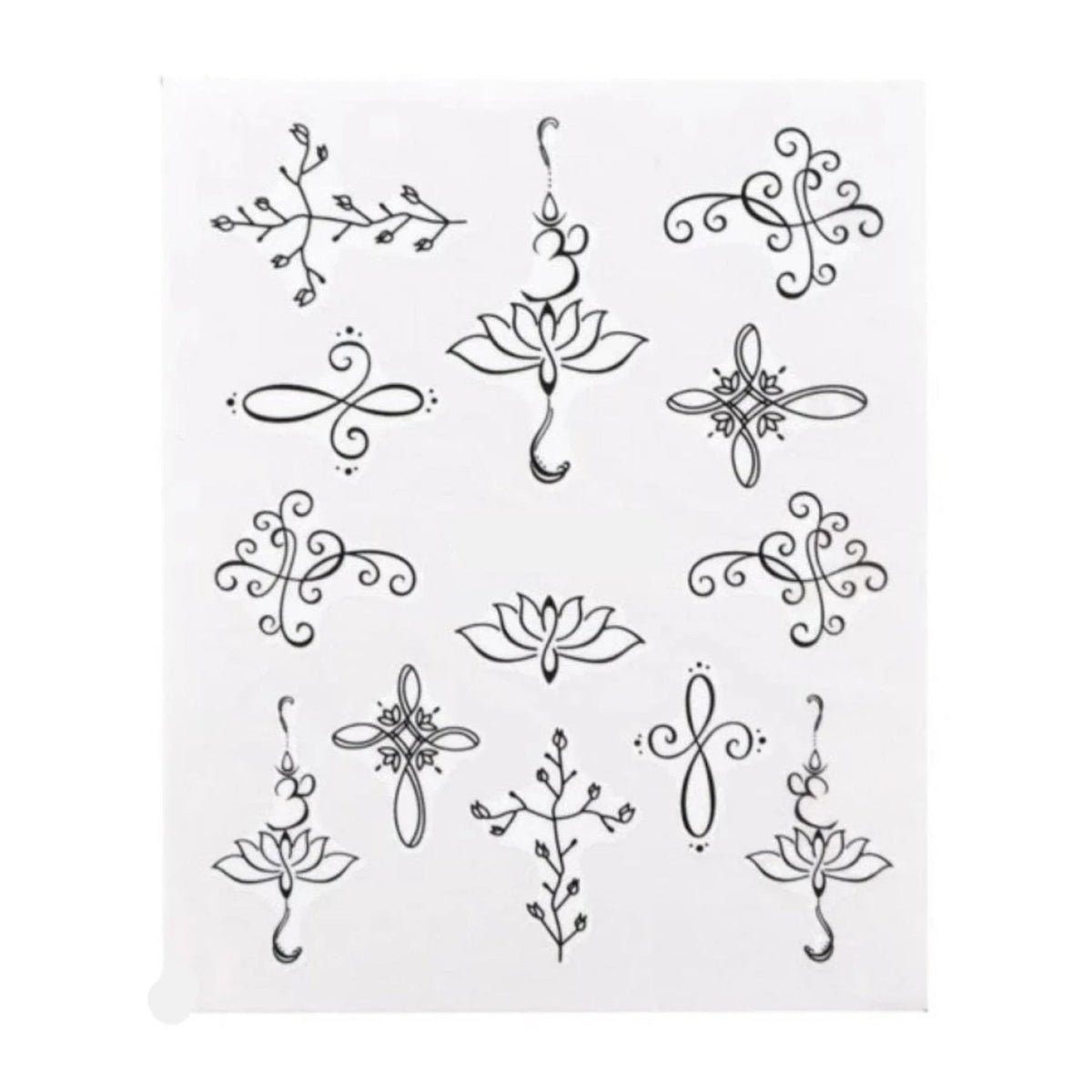 Nail Water Transfer Sticker Sheet Cartoon Flamingo Animal Designs – STZ-678