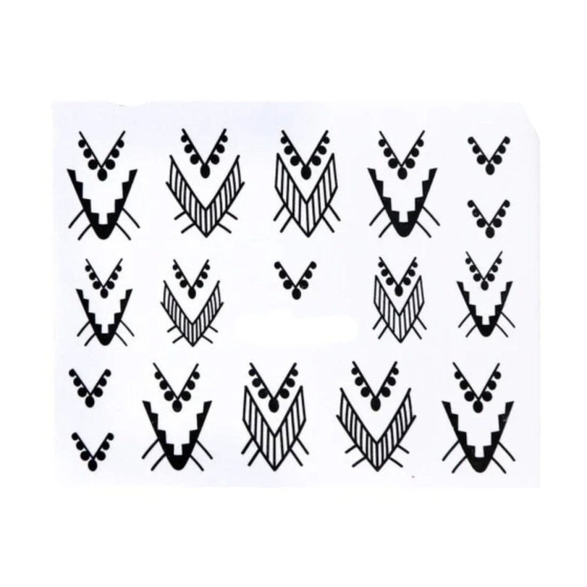 Nail Water Transfer Sticker Sheet Cartoon Flamingo Animal Designs – STZ777