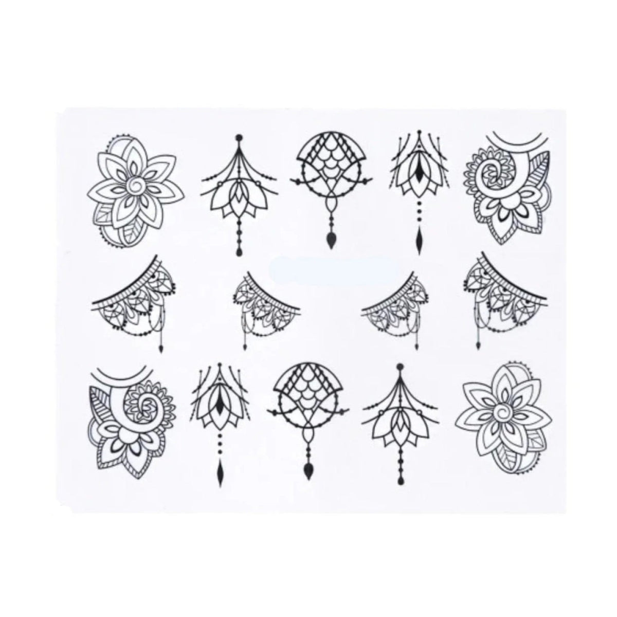 Nail Water Transfer Sticker Sheet Cartoon Flamingo Animal Designs – STZ778