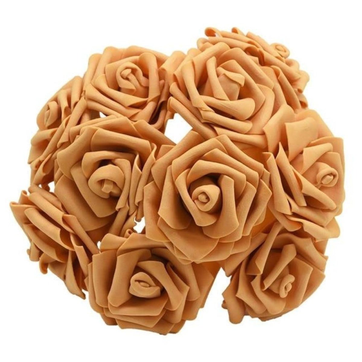 7cm Foam Rose Artificial Flowers – Pack of 10, 40 or 100