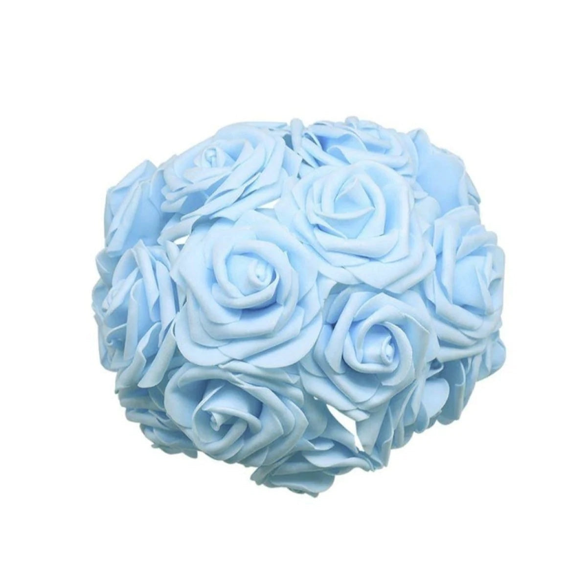 7cm Foam Rose Artificial Flowers – Pack of 10, 40 or 100
