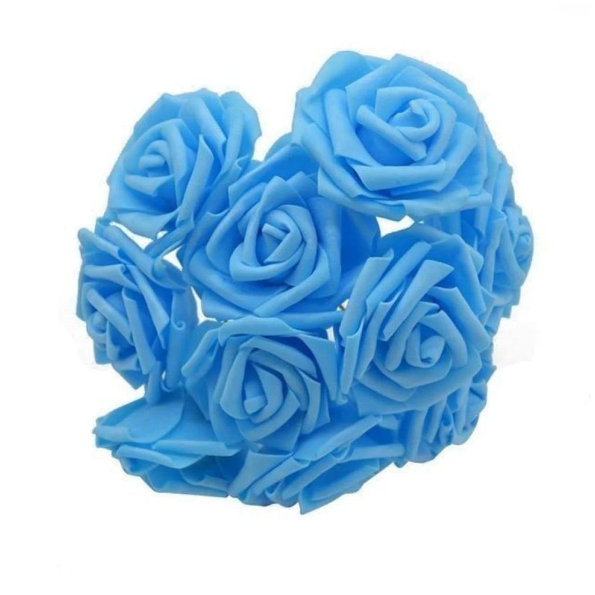 7cm Foam Rose Artificial Flowers – Pack of 10, 40 or 100