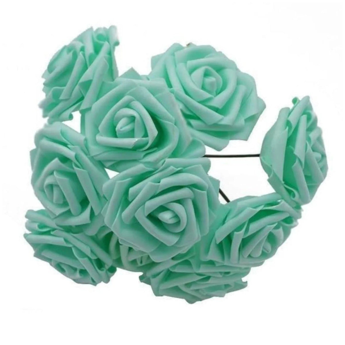 7cm Foam Rose Artificial Flowers – Pack of 10, 40 or 100