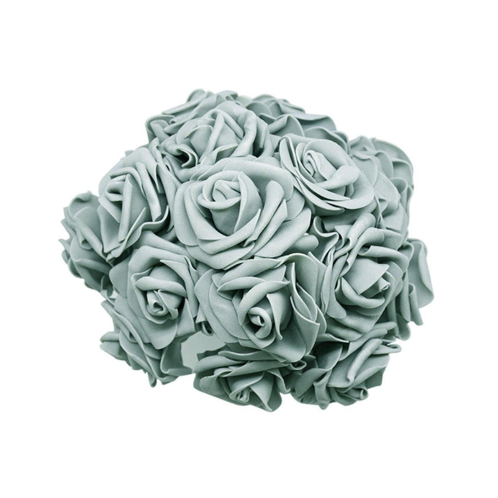 7cm Foam Rose Artificial Flowers – Pack of 10, 40 or 100