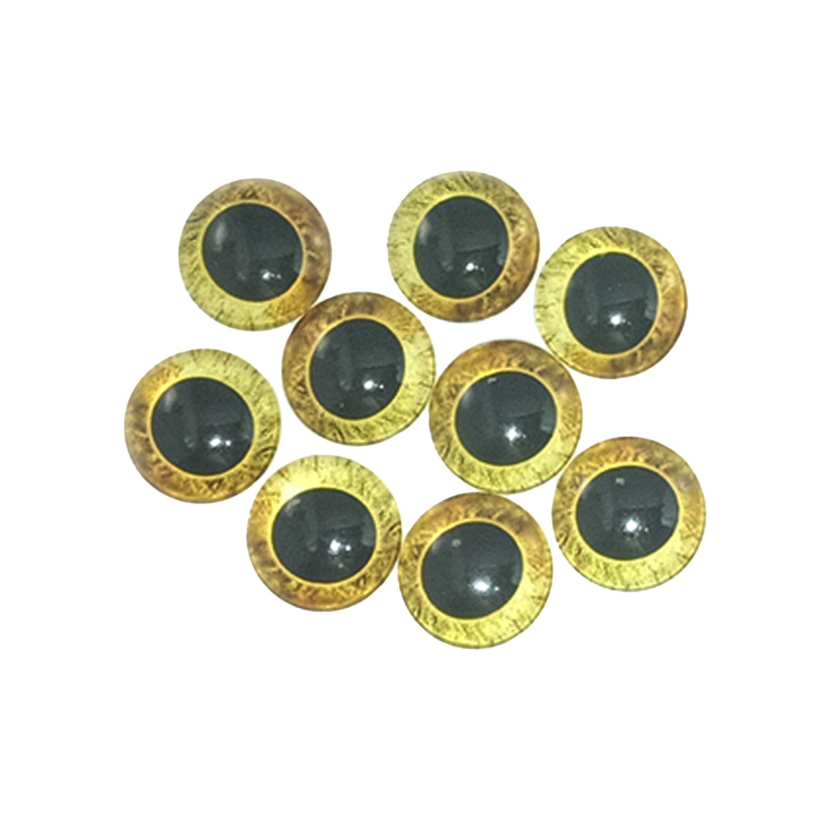 20mm Doll Owl Animal Glass Eyes Large Pupils Cabochon