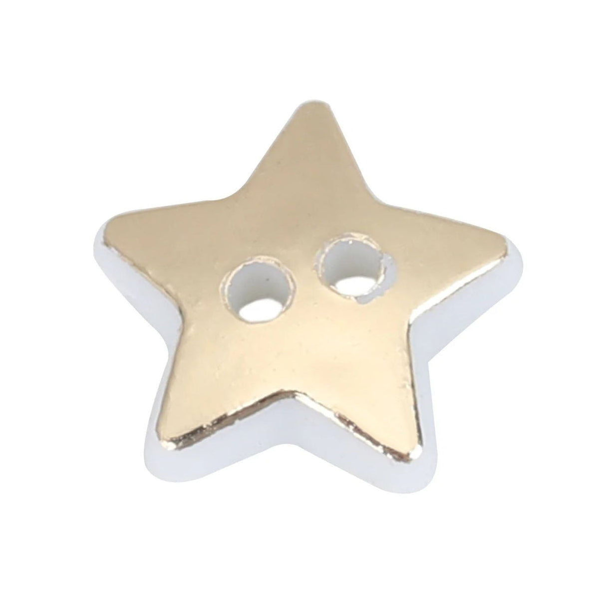 13mm Star-Shape Clothing Buttons – Green, Silver, Gold or Red – Gold / 10pcs, Gold / 20pcs, Gold / 50pcs