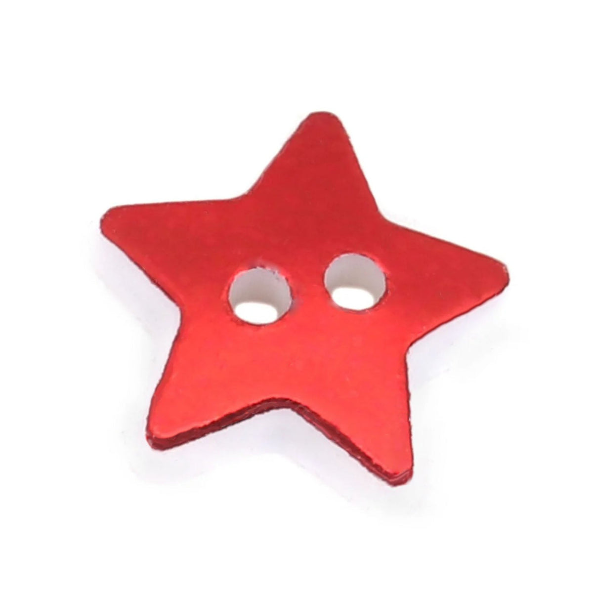 13mm Star-Shape Clothing Buttons – Green, Silver, Gold or Red – Red / 10pcs, Red / 20pcs, Red / 50pcs