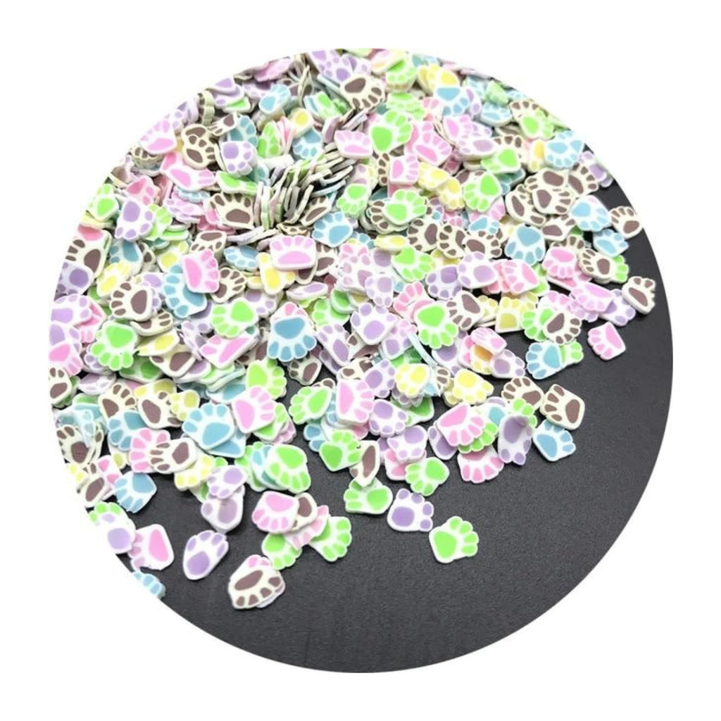 1000 Mixed Fruit Animal Clay Beads 3-6mm