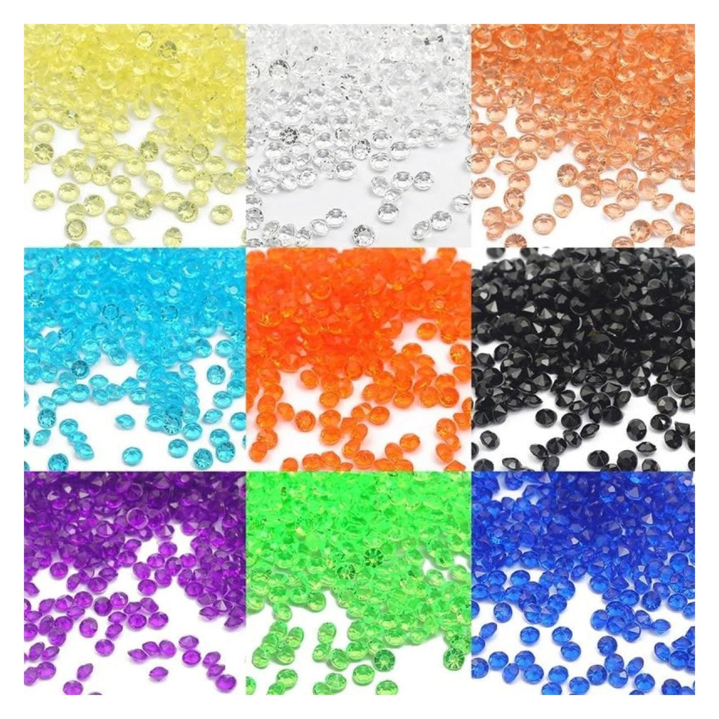 1000 x 4.2mm Acrylic Diamond Crystal Scatter Beads