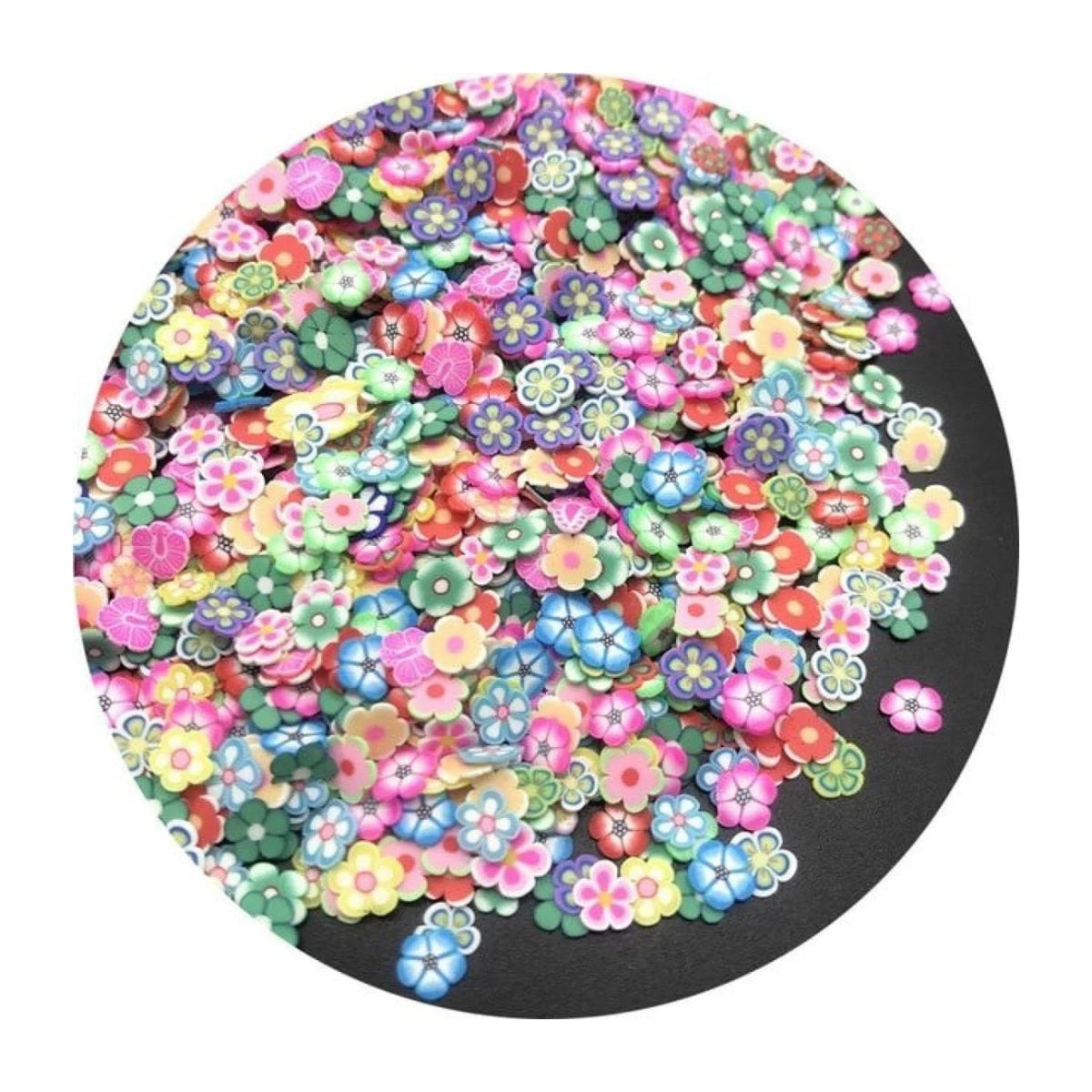 Fruit Slice Nail Art Charms 10g Mixed Variety – Flowers 2