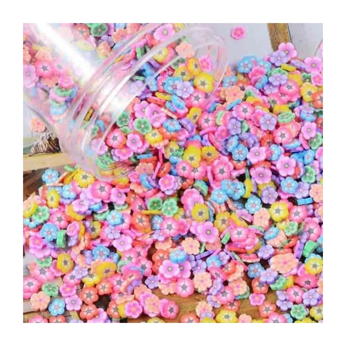 Fruit Slice Nail Art Charms 10g Mixed Variety – Flowers