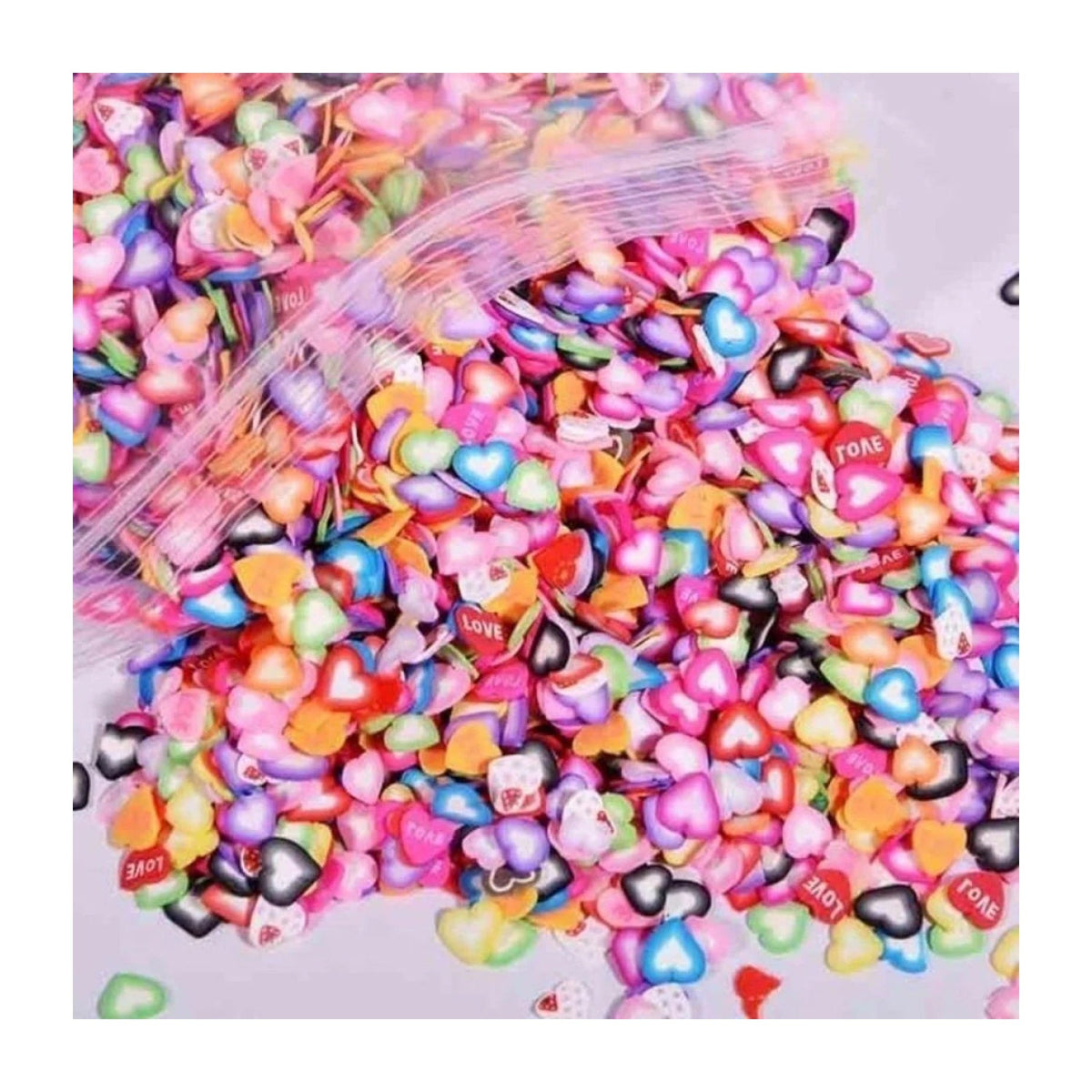 Fruit Slice Nail Art Charms 10g Mixed Variety – Hearts