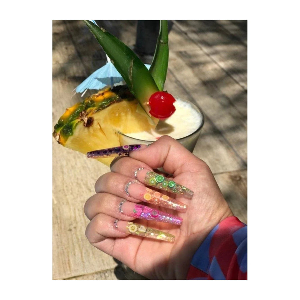 Fruit Slice Nail Art Charms 10g Mixed Variety