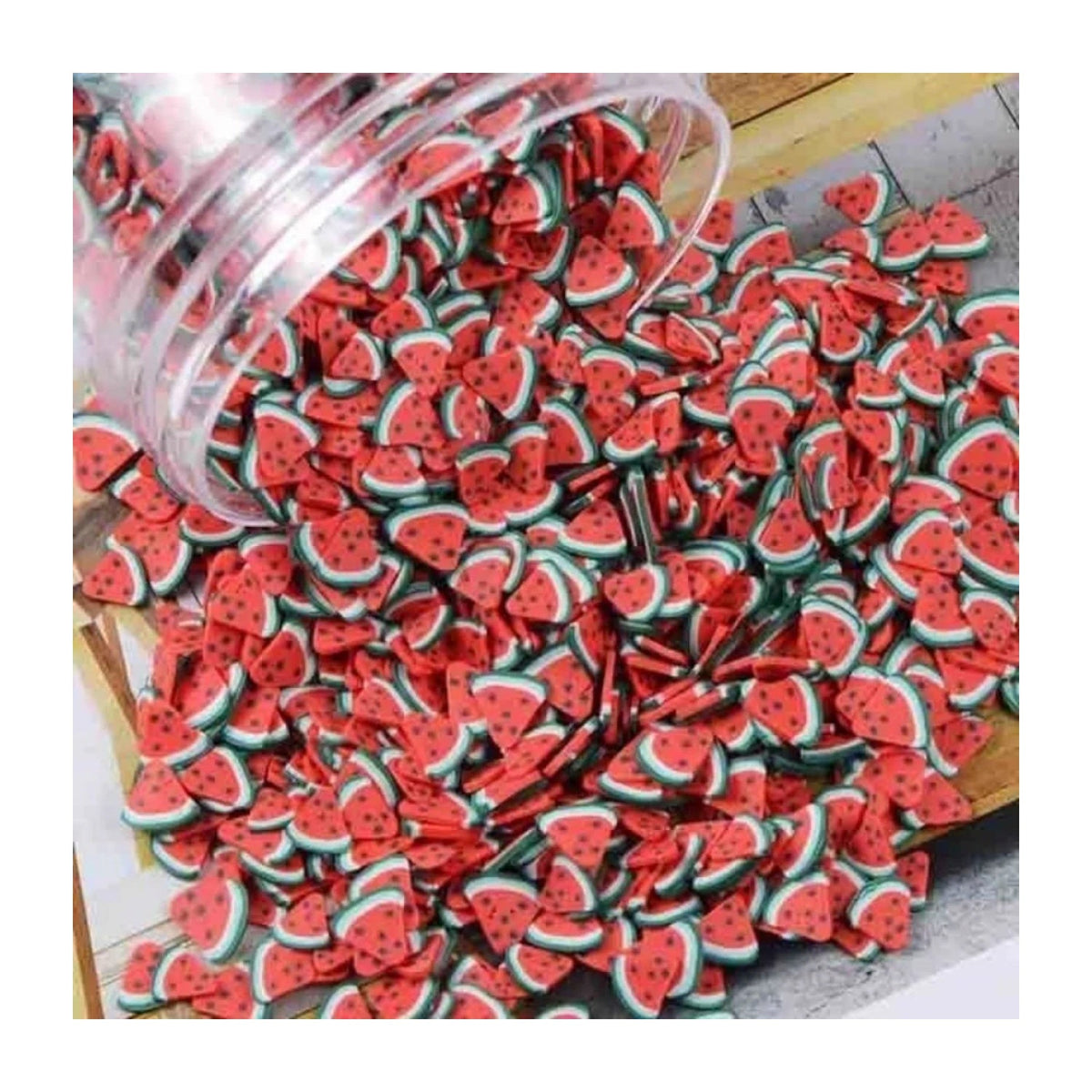 Fruit Slice Nail Art Charms 10g Mixed Variety – Watermelons 2