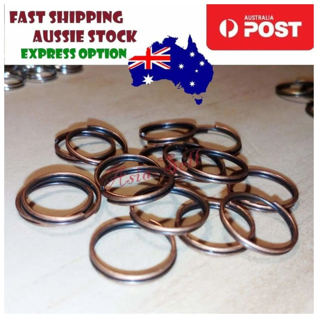 Split Key Rings Small 4mm-12mm Silver Gold – 1000pcs