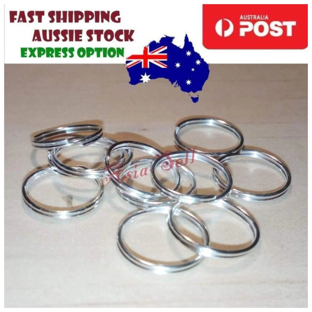 Split Key Rings Small 4mm-12mm Silver Gold – 1000pcs