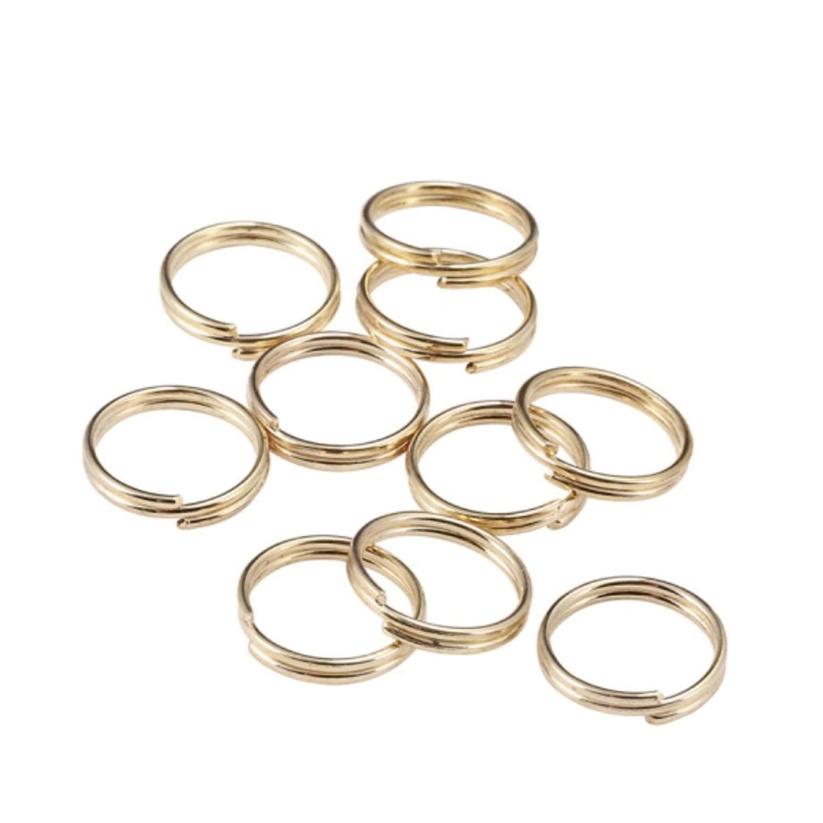 Split Key Rings Small 4mm-12mm Silver Gold – 1000pcs