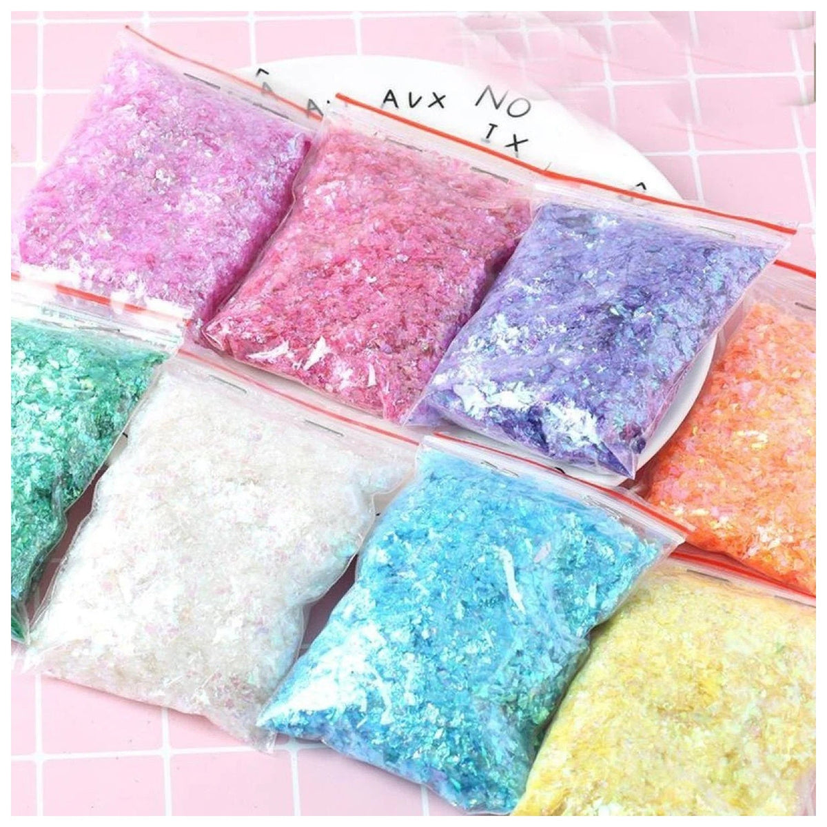 Holographic Nail Decoration Flakes 100g