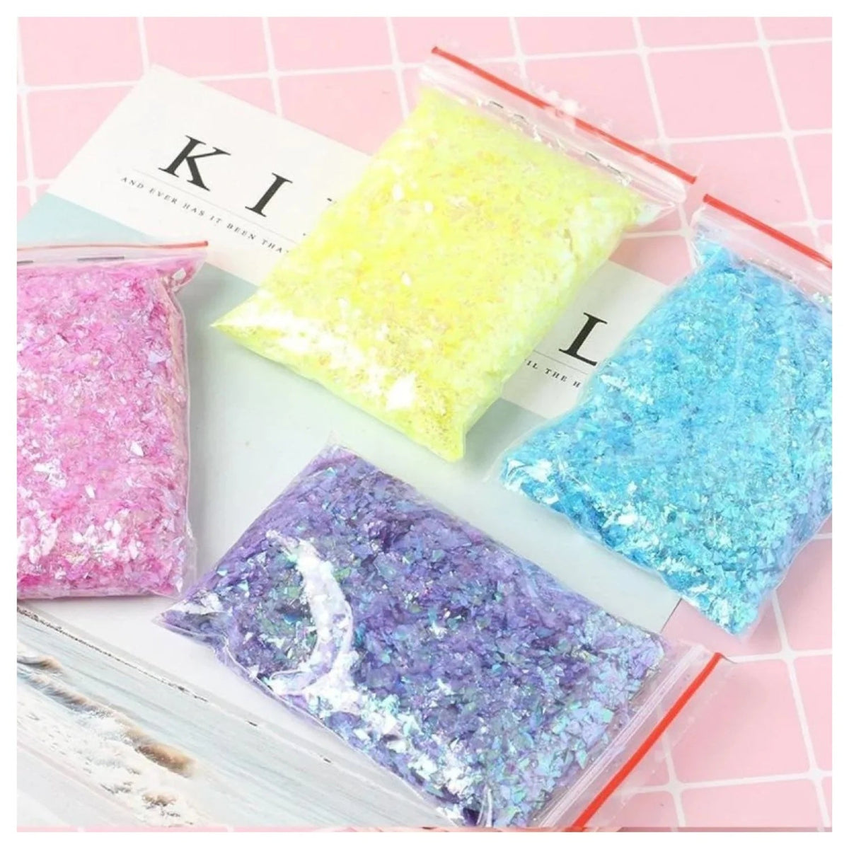 Holographic Nail Decoration Flakes 100g
