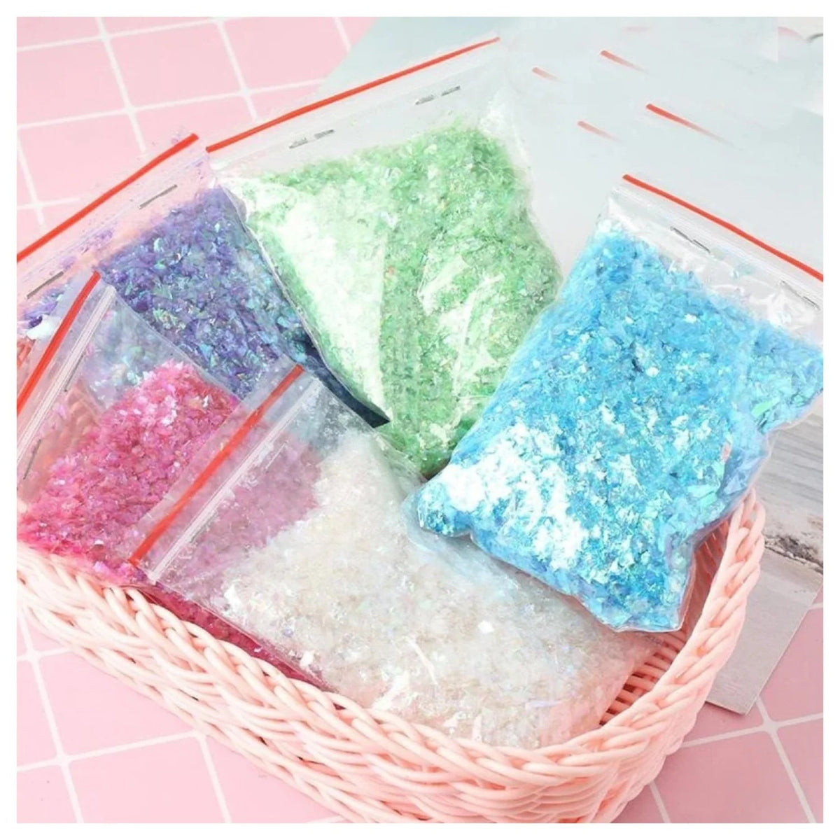 Holographic Nail Decoration Flakes 100g