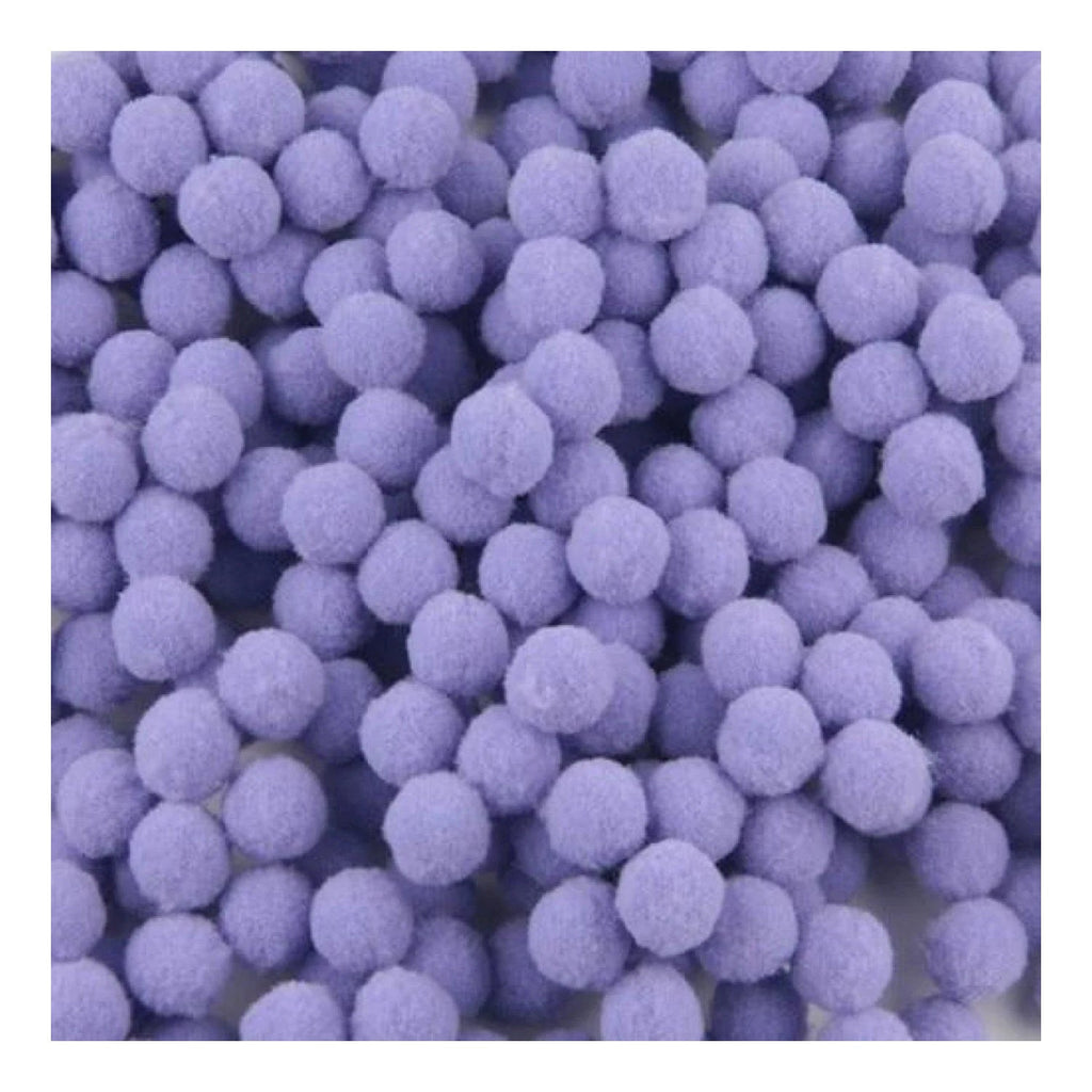 100g Pompoms 10mm Soft Fluffy Plush Balls Crafts Toys DIY Christmas Mixed - Aqua - Asia Sell