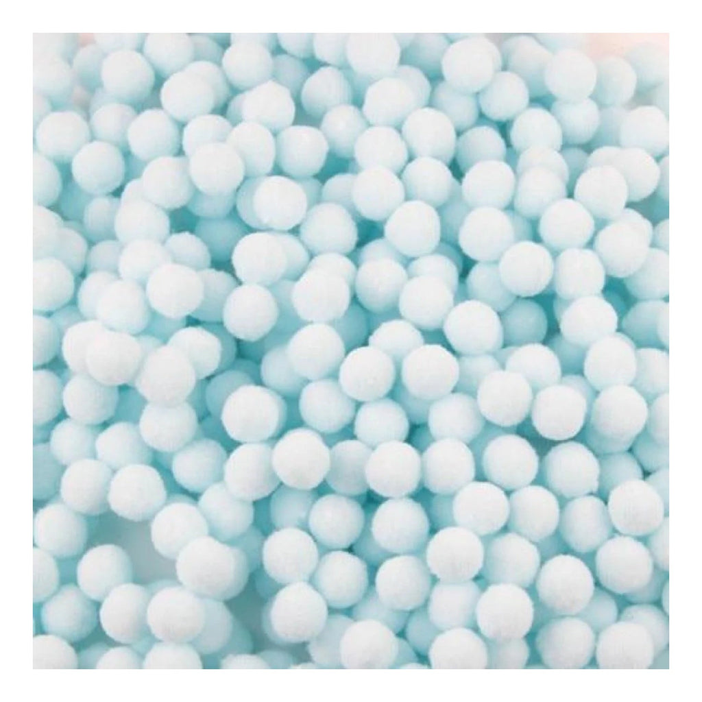 100g Pompoms 10mm Soft Fluffy Plush Balls Crafts Toys DIY Christmas Mixed - Red Orange - Asia Sell