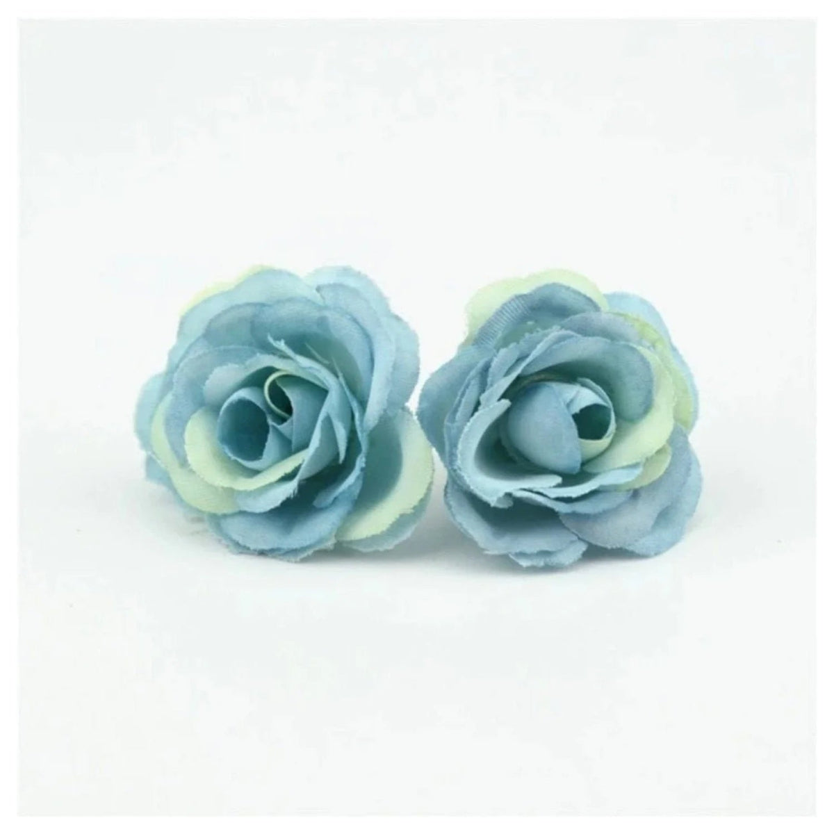 100pcs 2.5cm Mini Rose Cloth Artificial Flowers