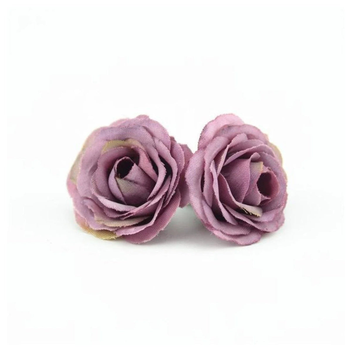 100pcs 2.5cm Mini Rose Cloth Artificial Flowers