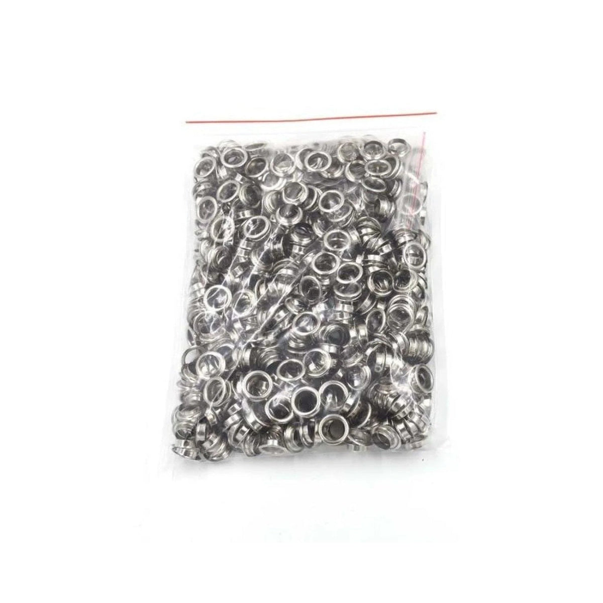 100 Metal Eyelets 1mm to 8mm â€“ Gold, Silver, Bronze or Gun Metal – 1.0mm Silver (no backings), 1.5mm Silver (no backings), 2mm Silver (no backings), 2.5mm Silver (no backings), 3mm Silver, 3.5mm Silver, 4mm Silver, 4.5mm Silver, 5mm Silver, 6mm