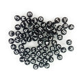 Alphabet Letter Spacer Beads – White on Black (1000 pcs)