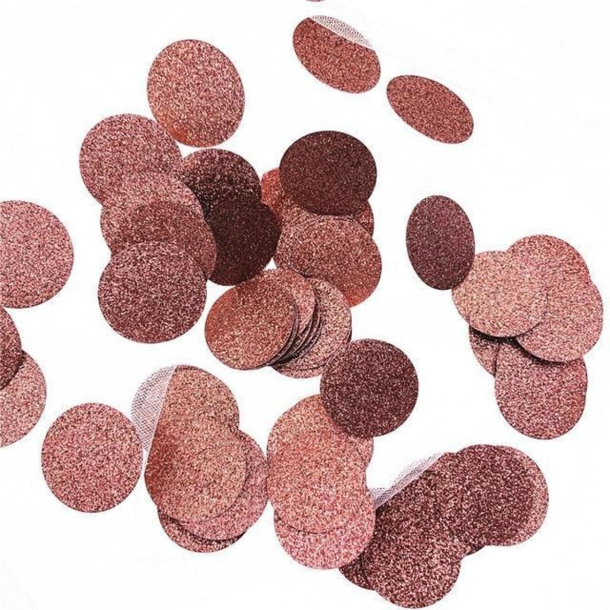 100pcs Cardboard Confetti Star Circle Heart – Circle - Rose