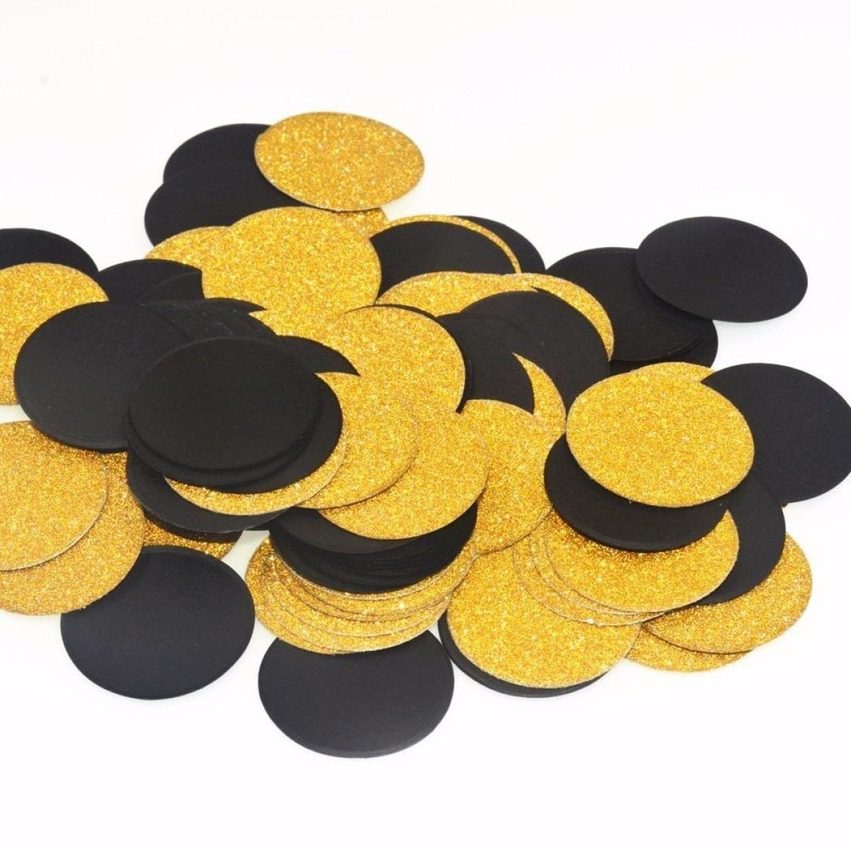 100pcs Cardboard Confetti Star Circle Heart
