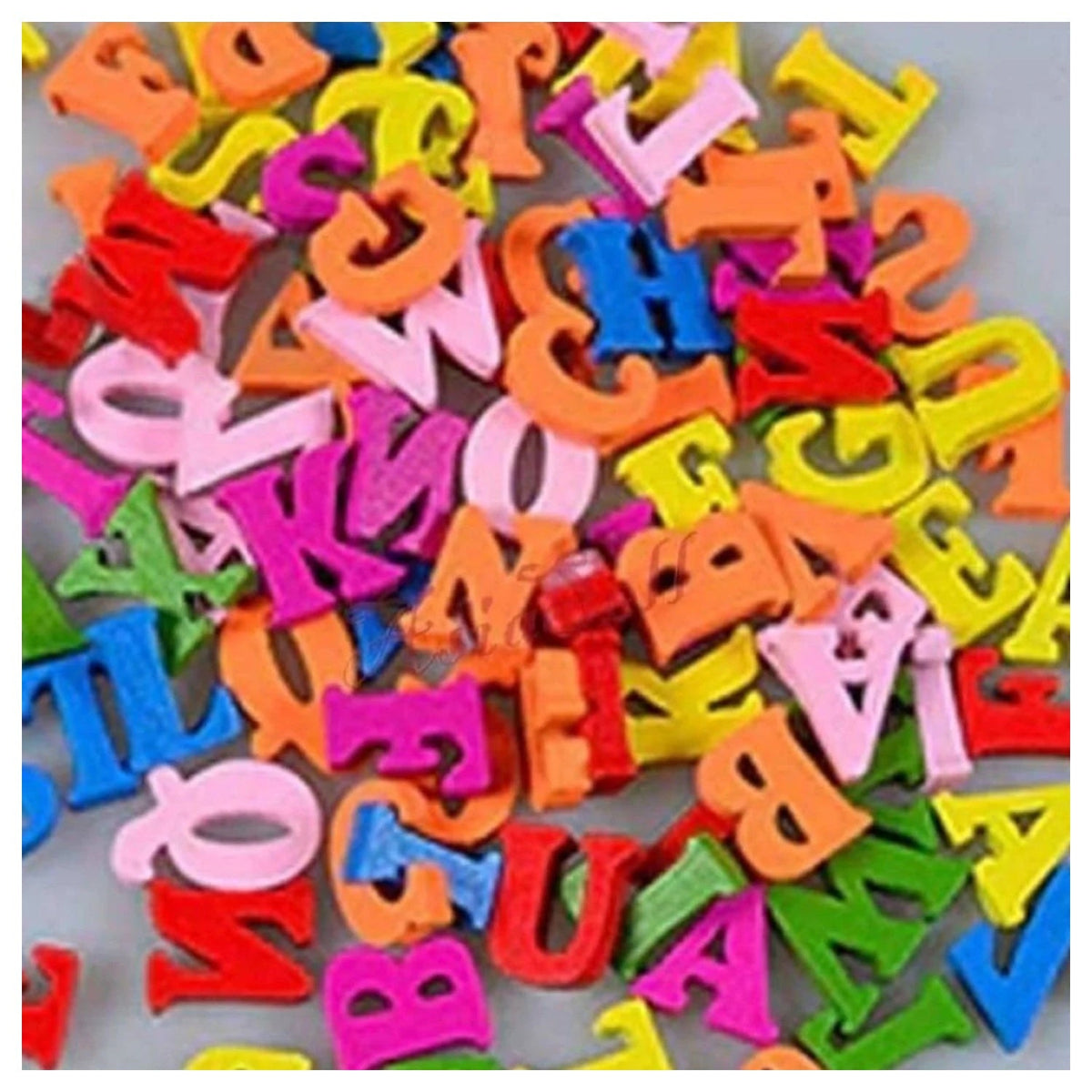 100pcs Wooden Alphabet Letters for DIY Craft