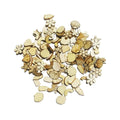 100pcs Mixed Wooden DIY Craft Scrapbooking Shapes 12mm