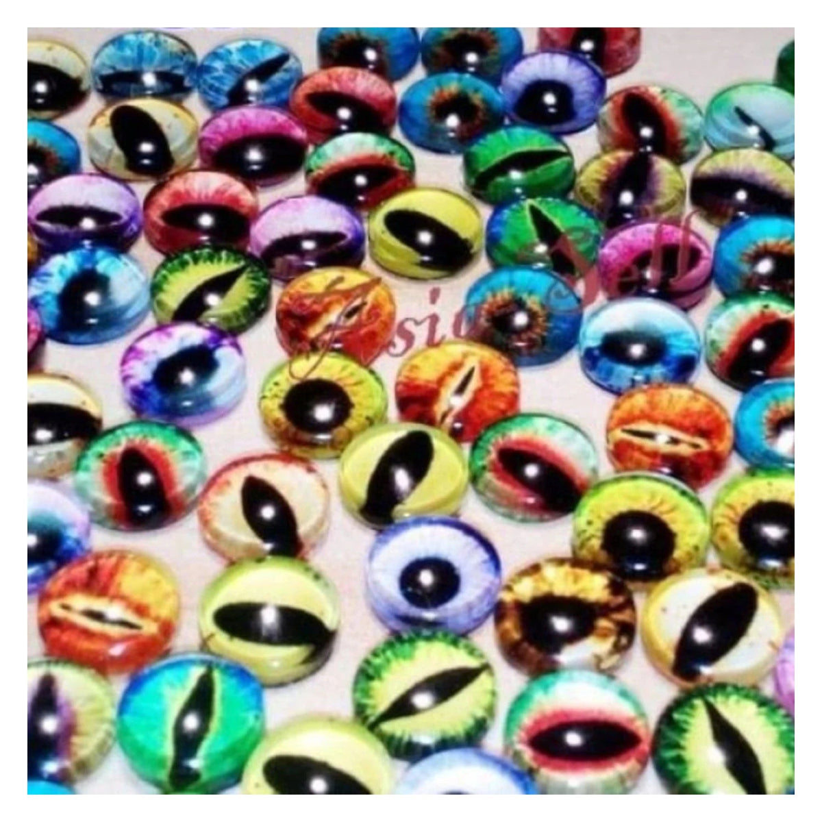 Glass Eyes Mixed Set 6mm-20mm