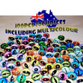 100pcs Round 8mm Glass Eyes for Crafts – A