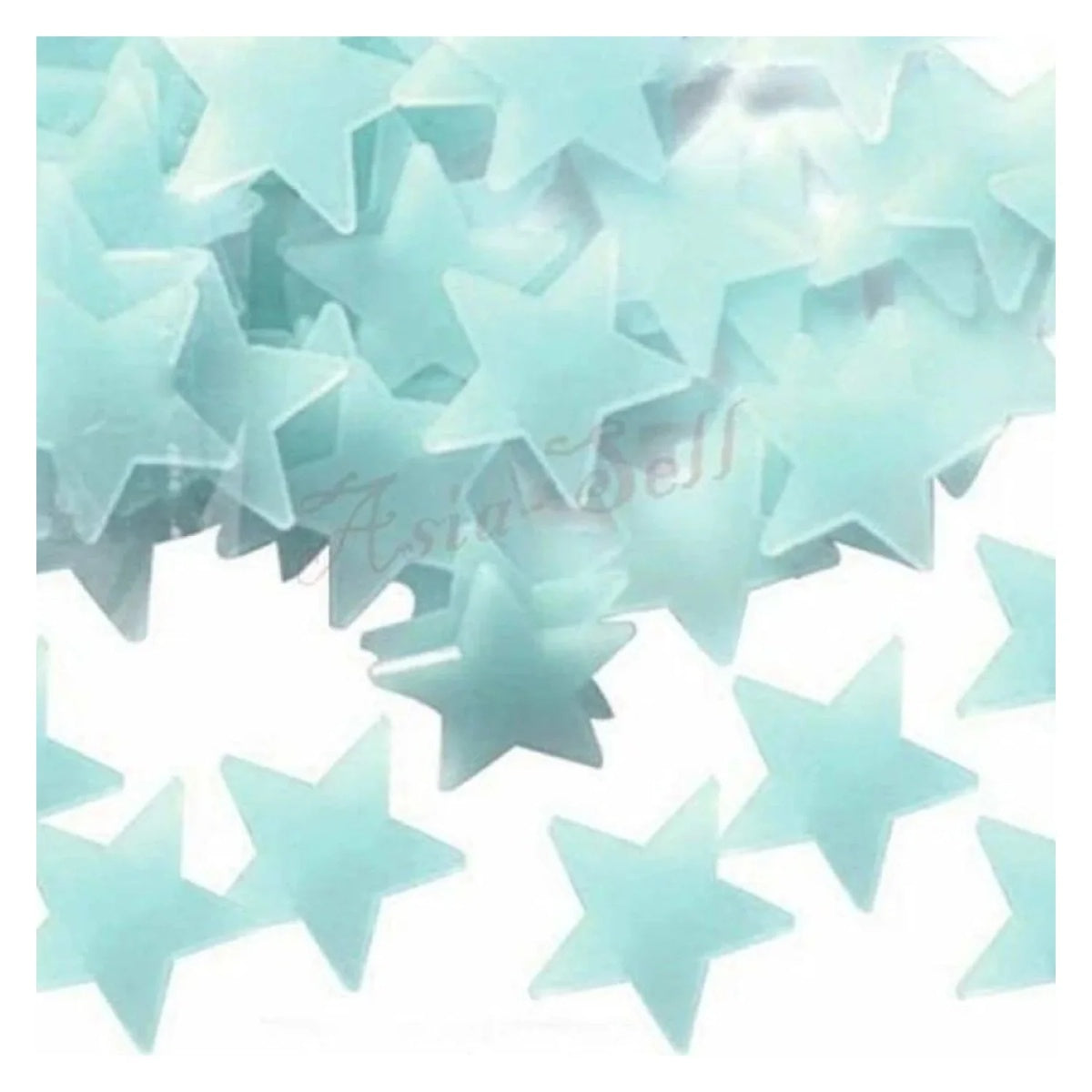 100pcs Wall Stars Glow In The Dark Nursery Stickers