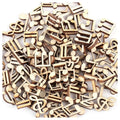 100pcs Wooden Musical Note Shapes for DIY Crafts
