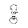 100pcs 30mm Lobster Clasp Swivel Trigger Clips Snap Hooks