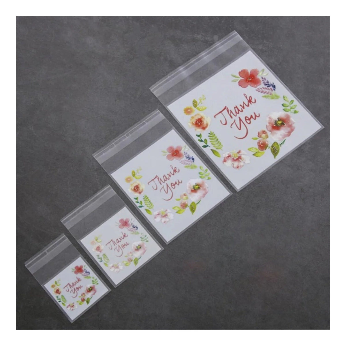 Plastic Gift Bags 5.5cm, 7x7cm, 10x10cm, 14x14cm (100 pcs) – 5.5x5.5cm