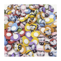 100pcs 9x13mm Wooden Honey Bee Self-Adhesive Embellishments