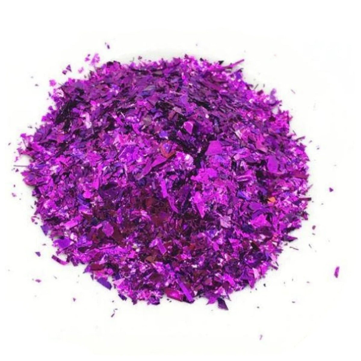 10g Holographic Nail Flake Glitter Set A – Dark Purple