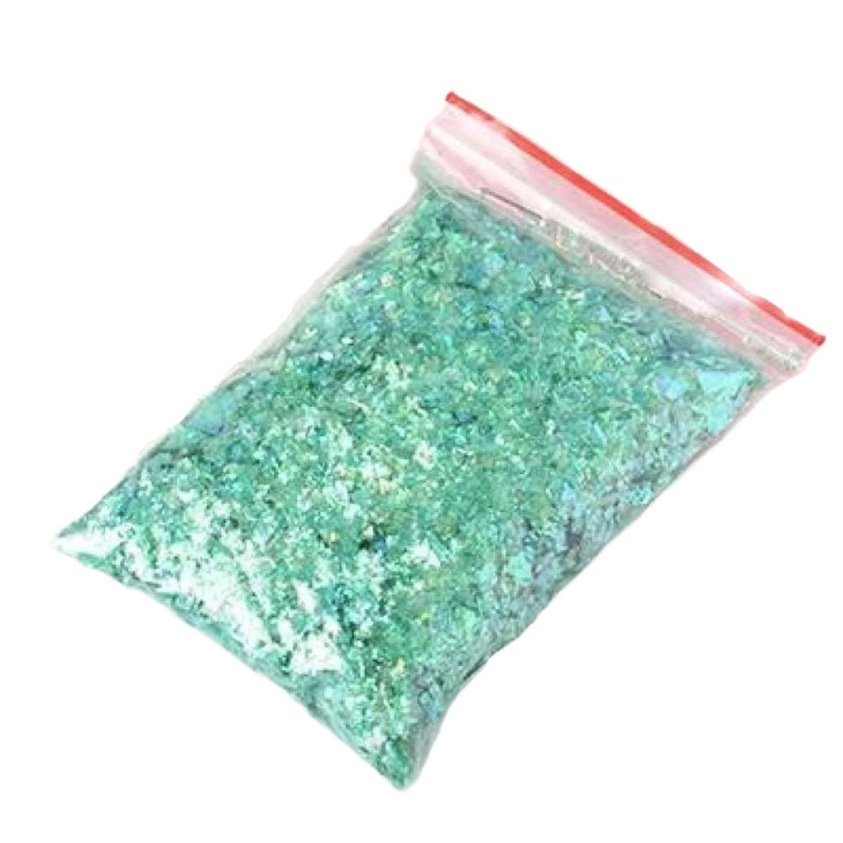 10g Holographic Nail Flake Glitter Set A – Green